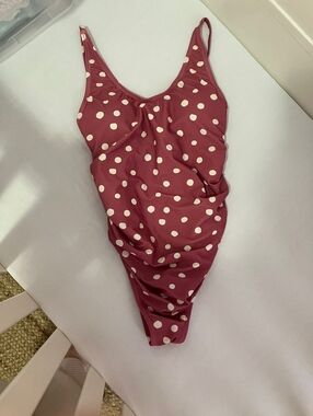 Maternity S PinkBlush One Piece
